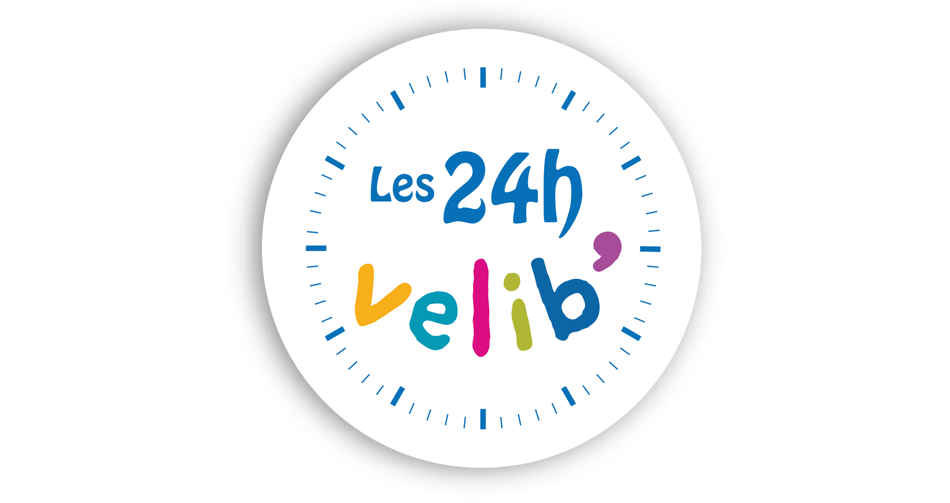 Horloge 24h Vélib’ Paris 2014