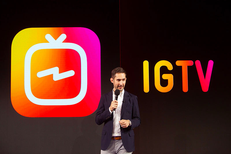 Kevin Systrom présente IGTV par Instagram