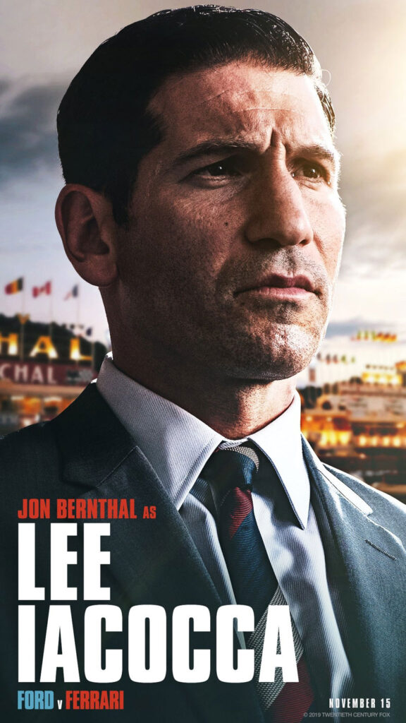 Poster Ford v. Ferrari - Lee-Iacocca by Jon-Bernthal