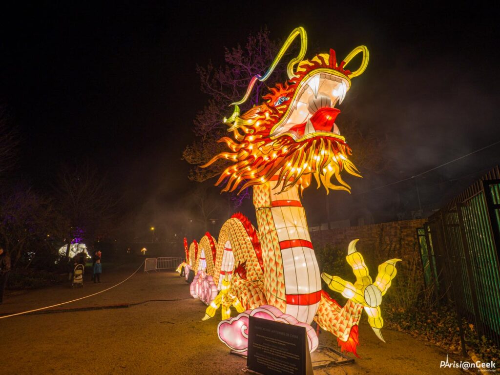 Dragon chinois Jiao-Long des Lumières Légendaires de Chine au Mans