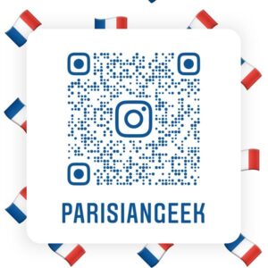 QR code Instagram de ParisianGeek